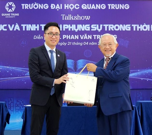 GS. Phan Văn Trường: Phụng sự là đích đến của giáo dục